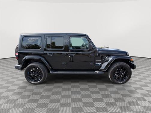Black Clearcoat 2023 Jeep Wrangler 4xe Sahara