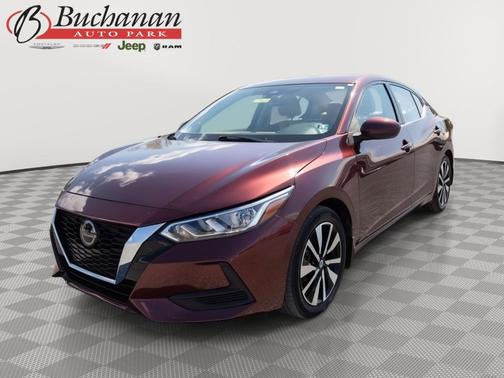 Rosewood Metallic 2022 Nissan Sentra SV