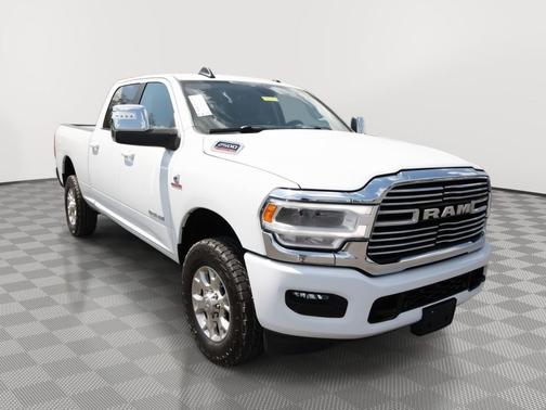 Bright White Clearcoat 2024 RAM 2500 Laramie Crew Cab 4x4 6'4' Box