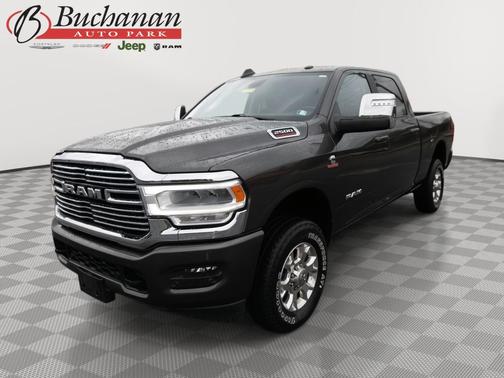 Granite Crystal Metallic Clearcoat 2024 RAM 2500 Laramie Crew Cab 4x4 6'4' Box