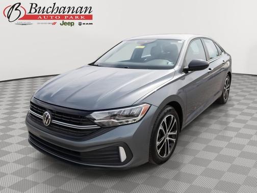 Platinum Gray Metallic 2023 Volkswagen Jetta 1.5T Sport