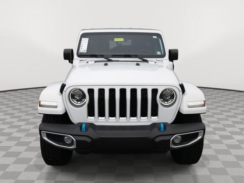 Bright White Clearcoat 2023 Jeep Wrangler 4xe Sahara