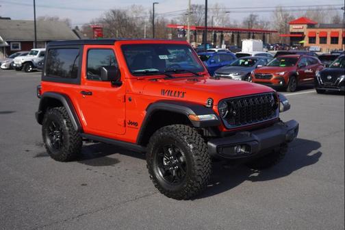 Firecracker Red Clearcoat 2026 Jeep Wrangler Willys