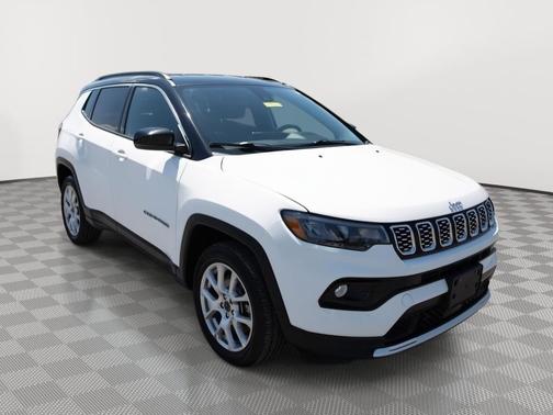 Bright White Clearcoat 2025 Jeep Compass Limited