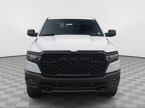 Bright White Clearcoat 2026 RAM 1500 Warlock Crew Cab 4x4 5'7' Box