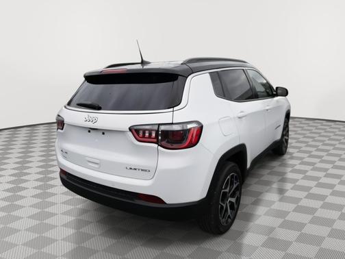Bright White Clearcoat 2025 Jeep Compass Limited