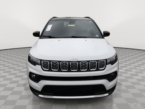 Bright White Clearcoat 2025 Jeep Compass Limited
