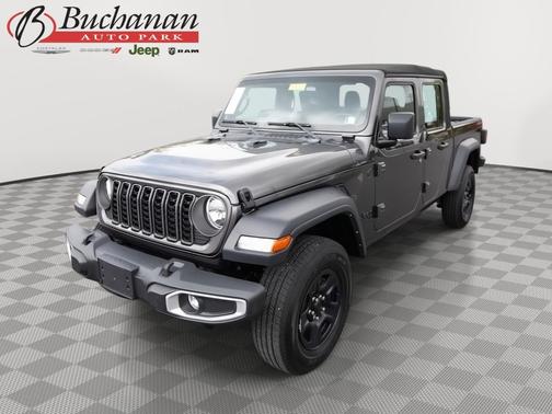 Granite Crystal Metallic Clearcoat 2024 Jeep Gladiator Sport