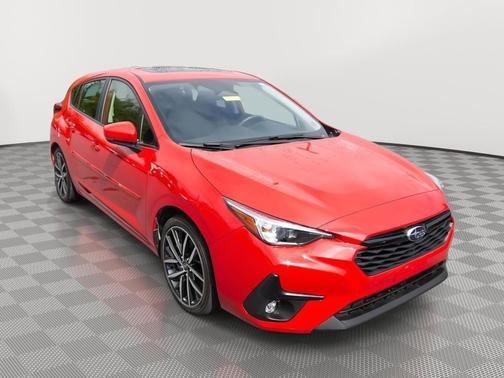 Pure Red 2024 Subaru Impreza Sport