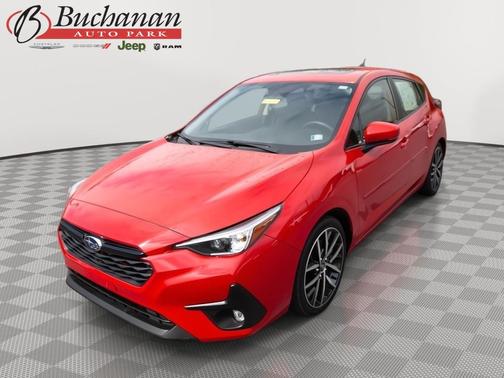 Pure Red 2024 Subaru Impreza Sport