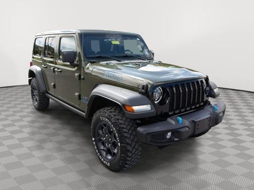 Sarge Green Clearcoat 2023 Jeep Wrangler 4xe Base
