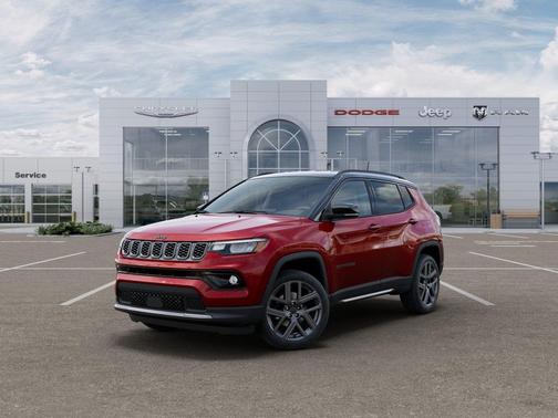Red Hot Pearlcoat 2026 Jeep Compass Limited
