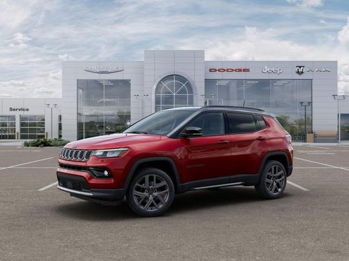 Red Hot Pearlcoat 2026 Jeep Compass Limited
