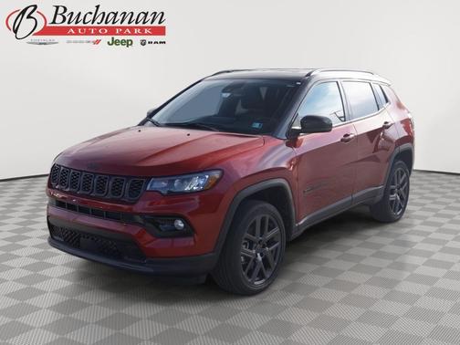 Red Hot Pearlcoat 2026 Jeep Compass Limited