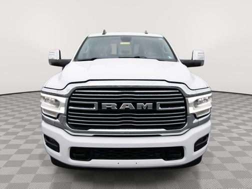 Bright White Clearcoat 2024 RAM 2500 Laramie Crew Cab 4x4 6'4' Box