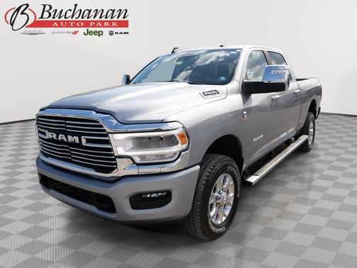 Billet Silver Metallic Clearcoat 2024 RAM 2500 Laramie Crew Cab 4x4 6'4' Box