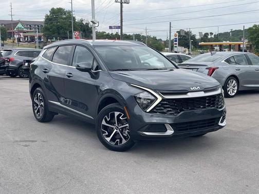 Gray 2023 Kia Sportage EX