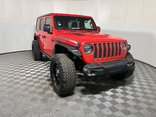 Firecracker Red Clearcoat 2018 Jeep Wrangler Unlimited Rubicon