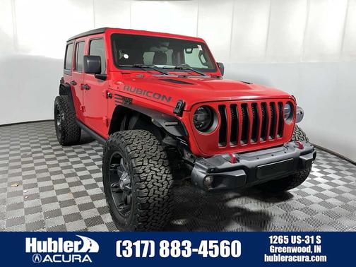 Firecracker Red Clearcoat 2018 Jeep Wrangler Unlimited Rubicon