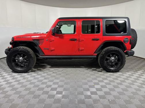 Firecracker Red Clearcoat 2018 Jeep Wrangler Unlimited Rubicon