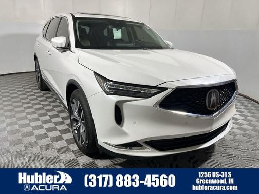 Platinum White Pearl 2024 Acura MDX Technology Package