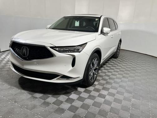 Platinum White Pearl 2024 Acura MDX Technology Package