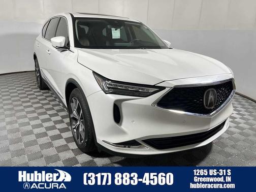 Platinum White Pearl 2024 Acura MDX Technology Package