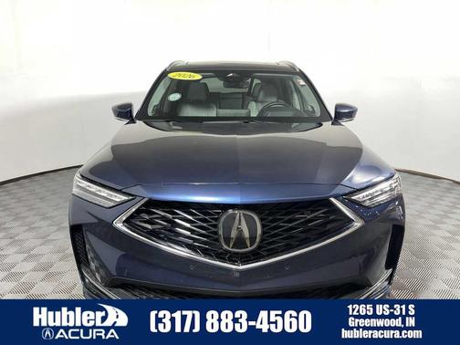 Canyon River Blue Metallic 2026 Acura MDX Advance Package