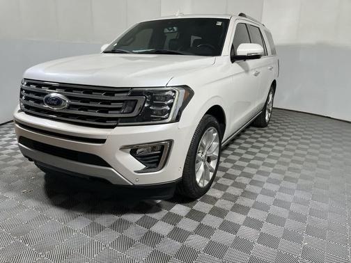 WHITE PLATINUM MET TRI-COAT 2019 Ford Expedition Limited