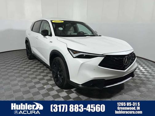 Platinum White Pearl 2025 Acura ADX A-Spec with Advance