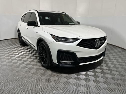 Platinum White Pearl 2026 Acura MDX A-SPEC Advance Package