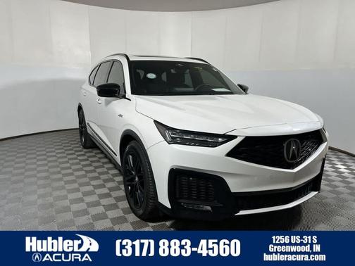 Platinum White Pearl 2026 Acura MDX A-SPEC Advance Package