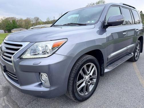Nebula Gray Pearl 2013 Lexus LX 570 Base