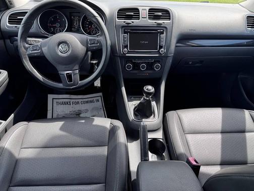 White Gold Metallic 2012 Volkswagen Jetta SportWagen TDI