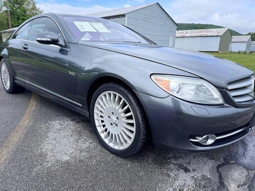 Titanium Grey Metallic 2008 Mercedes-Benz CL-Class CL 600 2dr Coupe