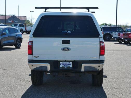 Oxford White 2015 Ford F-350 Lariat