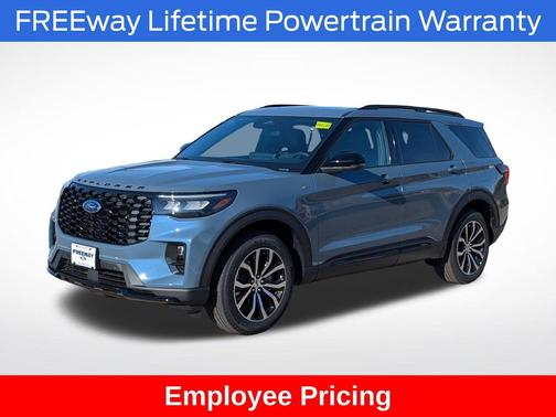 Vapor Blue Metallic 2026 Ford Explorer ST-Line