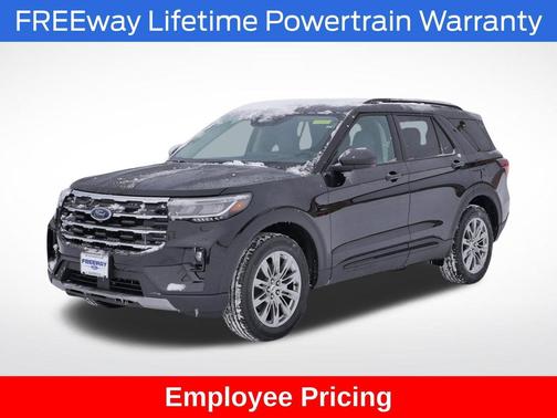 Agate Black Metallic 2026 Ford Explorer Active