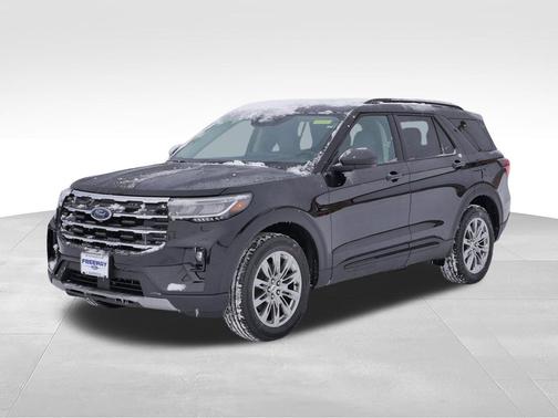 Agate Black Metallic 2026 Ford Explorer Active SUV