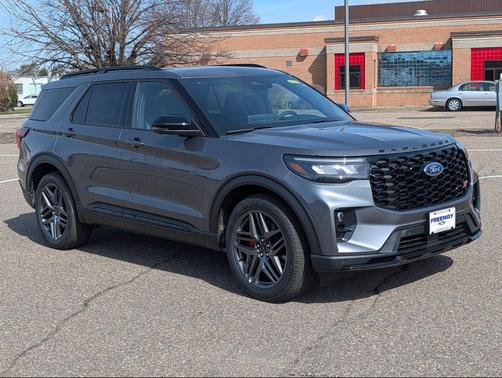 Carbonized Gray Metallic 2026 Ford Explorer ST