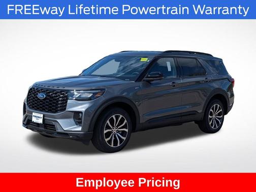 Carbonized Gray Metallic 2026 Ford Explorer ST-Line