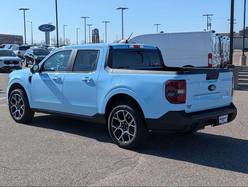 Light Blue 2026 Ford Maverick Lariat