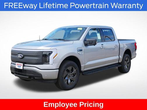 Iconic Silver Metallic 2025 Ford F-150 Lightning Flash