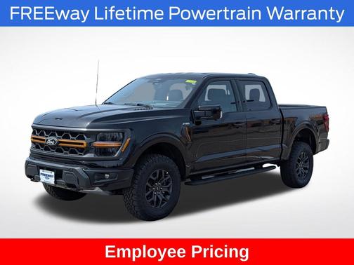 Agate Black Metallic 2025 Ford F-150 Tremor