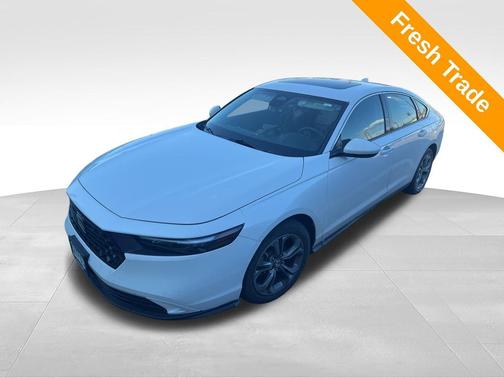 Platinum White 2023 Honda Accord EX