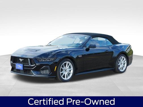 Shadow Black 2025 Ford Mustang GT Premium