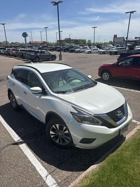 Pearl White 2018 Nissan Murano SV