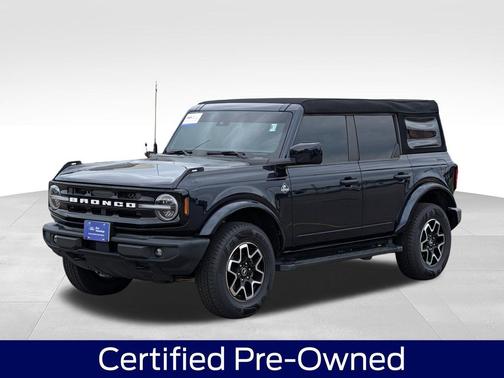 Antimatter Blue Metallic 2021 Ford Bronco Outer Banks
