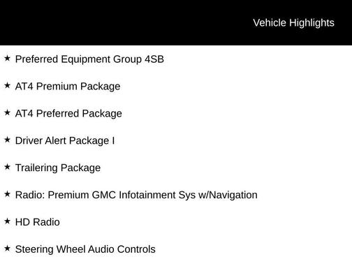 Summit White 2019 GMC Sierra 1500 AT4