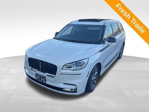 Pristine White 2021 Lincoln Aviator Grand Touring AWD